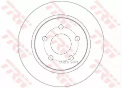 ����. ���� ���. [271x9mm] 5 ���. FORD Focus III 1.0-2.0 04.11- DF6139 ����