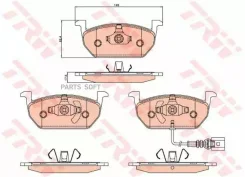 ������� �������� �������� Seat Leon, Skoda Octavia, VW Golf 1.2/1.6TSi/TDi 12 GDB2080 GDB2080 ����