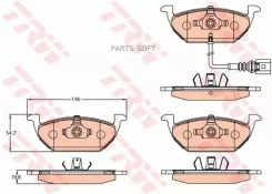 ������� ����. ���. VW Bora 1,4-2,0/1,9TDI 10/98-, Golf IV Variant 1,6/1,8/1,9TDI 5/99-, AUDI A3 1,6 8/00-03, Skoda Oc GDB2108 ����
