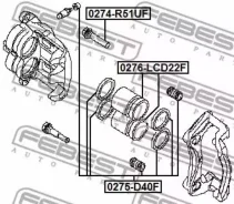 ����������� �������� ���������� ���������! Febest 0275D40F 0275D40F ����