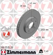 ���� ����. �����. ������. [280x28] COAT Z Nissan Almera/Primera/Maxima/X-Trail 1.6-3.0 00 200251520 ����