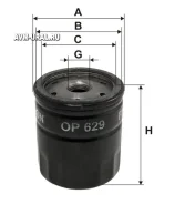 ������ �������� Filtron OP629 OP629 ����