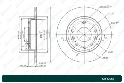 ���� ��������� ������������� G-brake GR-12053 G-Brake GR-12053 GR12053 ����