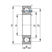 ��������� (62,00/ 40.00/ 12.00/ ���������) NSK 6908-DDU 6908DDU ����
