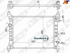 �������� Chevrolet Spark 10-16 / Ravon R2 16-20 SAT CH0002-1 CH00021 ����