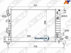 �������� Chevrolet Aveo 11-15 / Ravon R4 16-20 SAT SG-CV0011-3 SGCV00113 ����