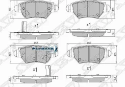 ������� ��������� (�����) Chevrolet Lacetti 04-13 / Lanos 05-09 SAT ST-1605093, ������ ST1605093 ����