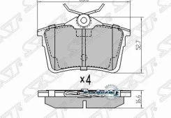 ������� ��������� (�����) Peugeot 308 07-17 / Citroen Berlingo 96-22 SAT ST-1608520480, ������ ST1608520480 ����