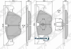 ������� ��������� (�������) BMW 3-Series 90-01 / 5-Series 88-04 SAT ST-34116779652, �������� ST34116779652 ����