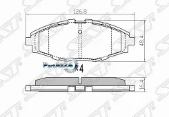 ������� ��������� (�������) Chevrolet Lanos 05-09 / Matiz 05-10 SAT ST-96273708, �������� ST96273708 ����