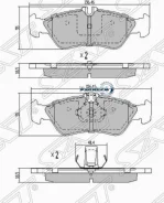 ������� ��������� (�����) Mercedes-Benz Sprinter 95-06 / Sprinter classic RUS 13-18 SAT ST-A0024206020, ������ STA0024206020 ����