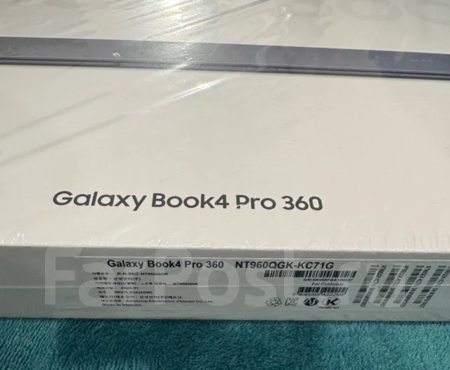 Samsung Galaxy Book4 Pro 360. 16", 3,8����, ��� 16 ��, ���� 512���, WiFi: 1, Bluetooth: 1, ����������� �� 22��. ����