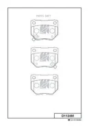 ������� �������� �. Nissan Skyline R32/R33/R34 89-02 D1124M-01 D1124M ����