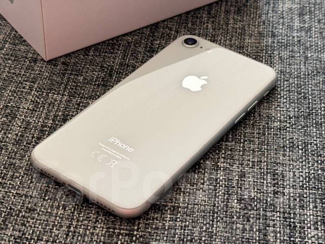Apple iPhone 8, 64 гб, 4.70", моноблок, серебристый, 3G, 4G LTE ...