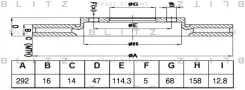 ���� ��������� ������ Blitz BS0494 BS0494 ����