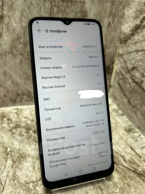 Honor X6. �/�, 64 ��, ������, 3G, 4G LTE, Dual-SIM, NFC ����