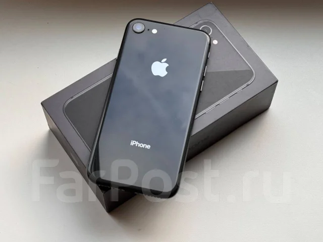 Apple iPhone 8. �/�, 256 ��, ������, 3G, 4G LTE, ����������, NFC ����