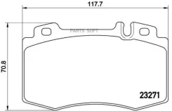 ������� ��������� (�������) Mercedes-Benz C-Class 00-08 / E-Class 02-09, �������� P50041 ����