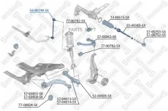 ���� ������������� ��������� BMW 7 4.0-5.0i/3.0D 08 5600248SX ����