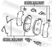 ��������� �������� ��� �������� ������� Toyota RAV4 ALA4#, ASA44, AVA4#, WWA42, ZSA4# 2012.12-2019.09 [EU] 0103ASU40F ����