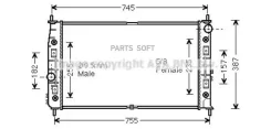 �������� ���������� Chrysler 300M CR2054 ����