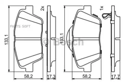 ������� ����. ���. KIA Optima 1.7-2.4 10- 0986494755 ����