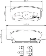 ������� ��������� NP3011 (PF-3502) Nisshinbo NP3011 ����