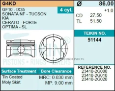 ������� ��������� Teikin 51144 STD (4��/����) 51144STD 51144STD ����