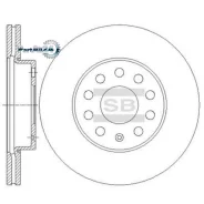 ���� ��������� AUDI A3/Skoda Octavia/VW GOLF 12- �������� ����. D 276��. Sangsin Brake SD5410 SD5410 ����