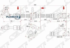 ����� ��������� (�������/ ������) Honda Fit 01-07 / City 02-08 SAT ST-01464-SAA-000, ������ �������� ST01464SAA000 ����