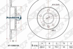 ���� ��������� (���) Chevrolet Cruze 12-15 / Opel Astra 09-15 SAT ST-13502139 ST13502139 ����