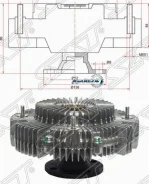 ���������� Toyota Land Cruiser (J100, J80) 84-23 / Land Cruiser Prado 87-96 SAT ST-16210-66020 ST1621066020 ����