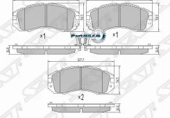 ������� ��������� (�������) Subaru Impreza 92-07 / Legacy 89-03 SAT ST-26296-AA000, �������� ST26296AA000 ����