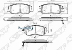 ������� ��������� (�������) Hyundai Santa Fe 05-21 / Kia Sorento 09-21 SAT ST-58101-2BA10, �������� ST581012BA10 ����