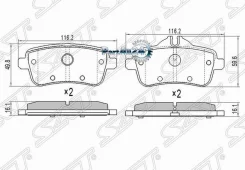 ������� ��������� (�����) Mercedes-Benz M-Class 11-15 / A-Class 12-18 SAT ST-A0064203320, ������ STA0064203320 ����