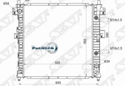 �������� SsangYong Actyon 05-10 / Actyon Sports 06-12 SAT SY0002 SY0002 ����