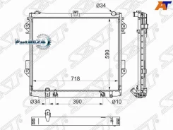 �������� Toyota Land Cruiser (J200) 07-21 SAT TY0009-200-4.0 TY000920040 ����