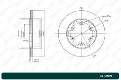   G-Brake GR12069 GR12069 