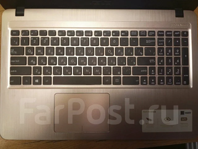 Asus X540S. 15.6", 1,6����, ��� 4 ��, WiFi: 1, Bluetooth: 1, ����������� �� 2��. ����