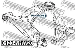 ����� ������� Toyota Matrix/Prius 03- ����. Febest 0120NHW20 0120NHW20 ����