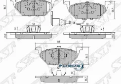 ������� ��������� (�������) Audi A3 96-13 / Skoda Octavia 96-13 SAT ST-JZW698151, �������� STJZW698151 ����