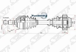 ������ � ����� Audi Q7 09-15 / Volkswagen Touareg 02-10 (�������) SAT VW-5-73, �������� VW573 ����