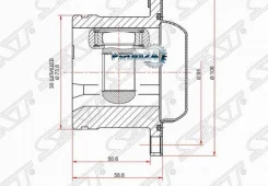 ���� (�������/ �����) Skoda Octavia 96-10 / Volkswagen Golf 97-06 SAT VW-703, �������� VW703 ����
