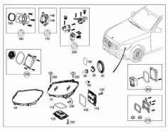 ���� ����� Mercedes Benz C Class 2013- A2059065404 ����