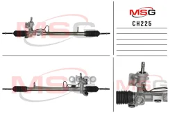 ������� ����� � ��� ����� Chrysler Sebring 2001-, Dodge Stratus 2001- MSG ���. CH225 CH225 ����