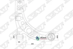 ����� ������ Toyota Passo 04- RH SAT ST48068B1080, ������ ST48068B1080 ����