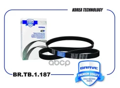������ ������������ 6PK1153 EPDM Citroen Berlingo III, Jumper, Fiat Ducato, Peugeot 306 Brave ���. BR. TB.1.187 BRTB1187 ����