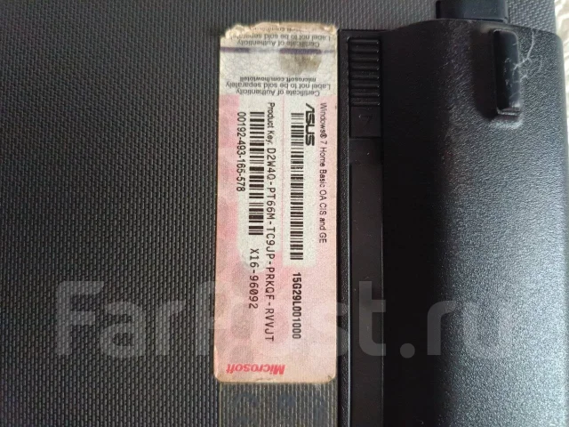 Asus Eee PC 1225B. 12", ��� 4 ��, ���� 236���, WiFi: 1, Bluetooth: 1, ����������� �� 3��. ����