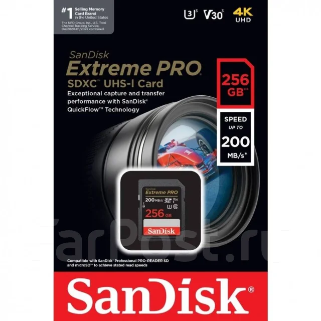 MicroSDXC. 256���. ��� ����� �� ������������ ����