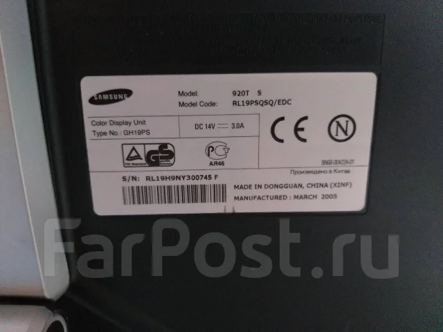 Samsung. 19", ���������� �� (LCD, LED, QLED) ����